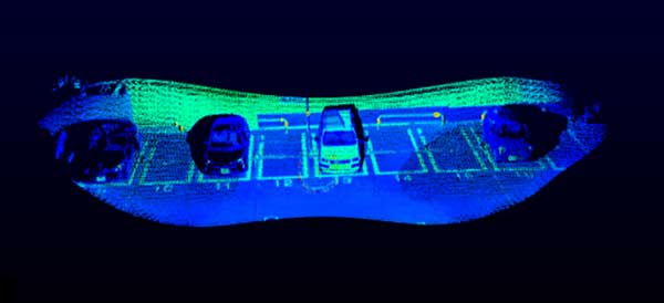 3D-LiDAR認識システムイメージ（画像：ベネ・エルヨン）。