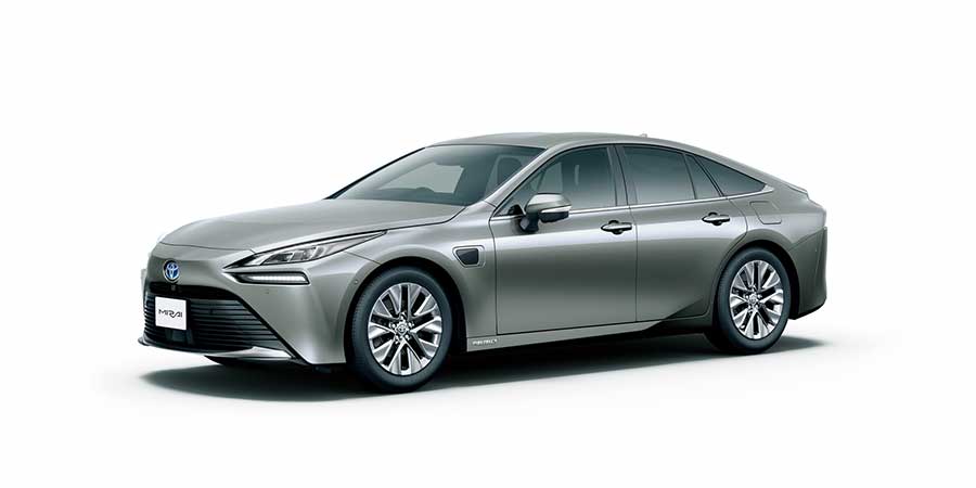 新型「MIRAI」（画像：トヨタ）。