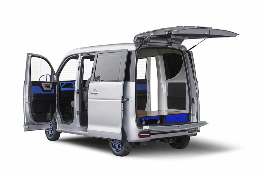 佐川急便とASFが共同開発したEV（画像：ASF）。