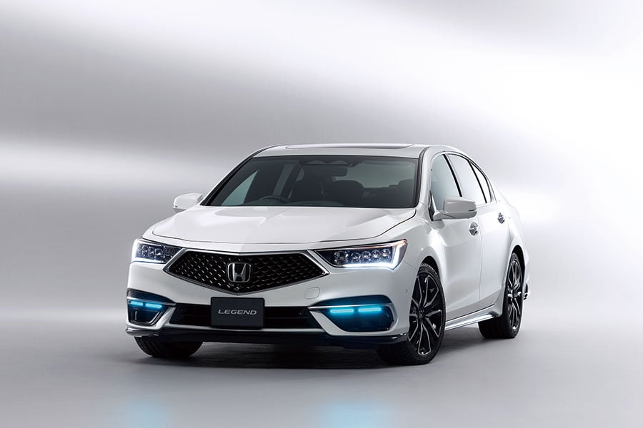 国土交通省から自動運転レベル3の型式指定を取得したホンダ「レジェンド」（画像：ホンダ）。