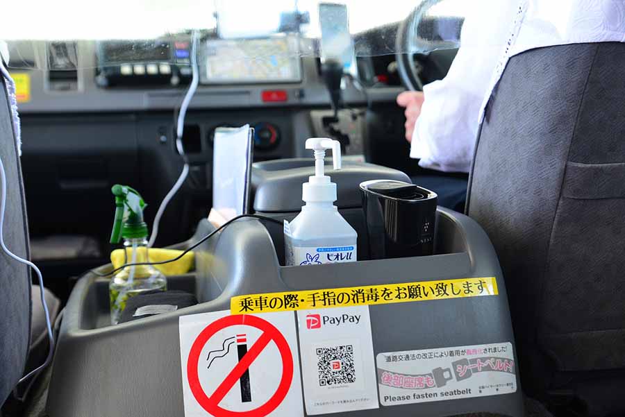 AIデマンドサービスに使うジャンボタクシー車両（画像：みちのりホールディングス）。