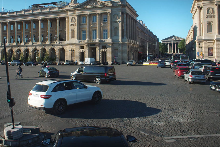 ヴァレオが発表した次世代ライダーの動作イメージ（画像：ヴァレオ）。