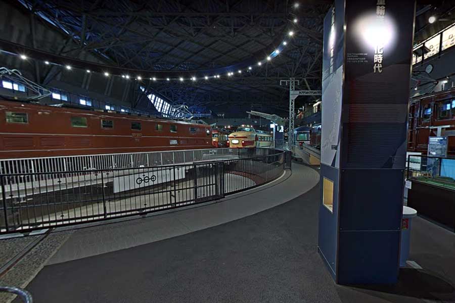 2015年11月当時の鉄道博物館（画像：(C)Google）