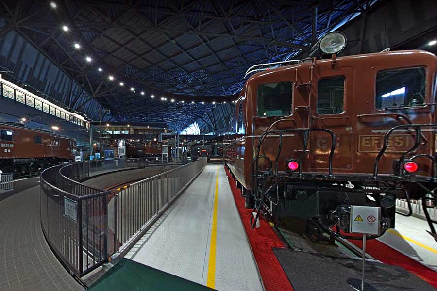 2015年11月当時の鉄道博物館（画像：(C)Google）