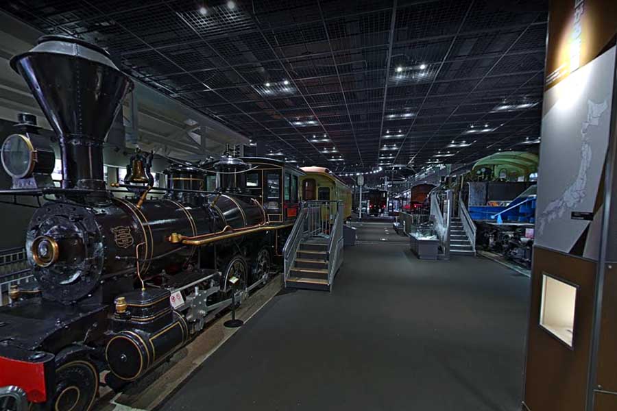 2015年11月当時の鉄道博物館（画像：(C)Google）