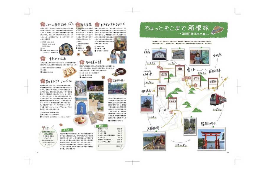 女の子のひとり旅を応援する学生団体mofによるフリーペーパー『たびぃじょ』（画像：学生団体mof.）