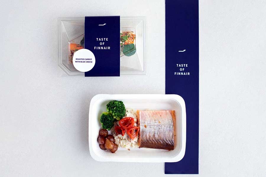 フィンエアーが地元スーパーで一般販売した「Taste of Finnair」（画像：Finnair）