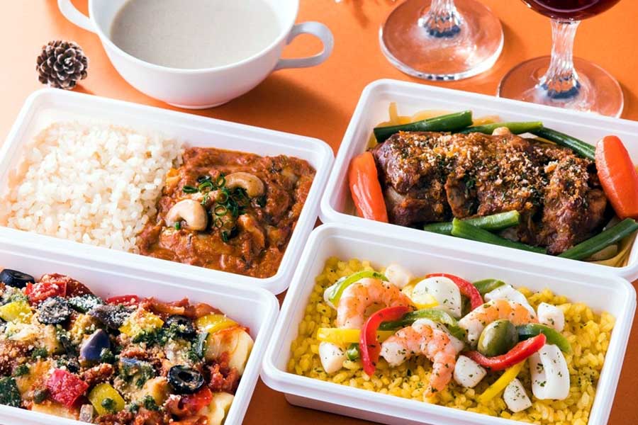 羽田空港オンラインショップで販売された機内食（画像：日本空港ビルデング）