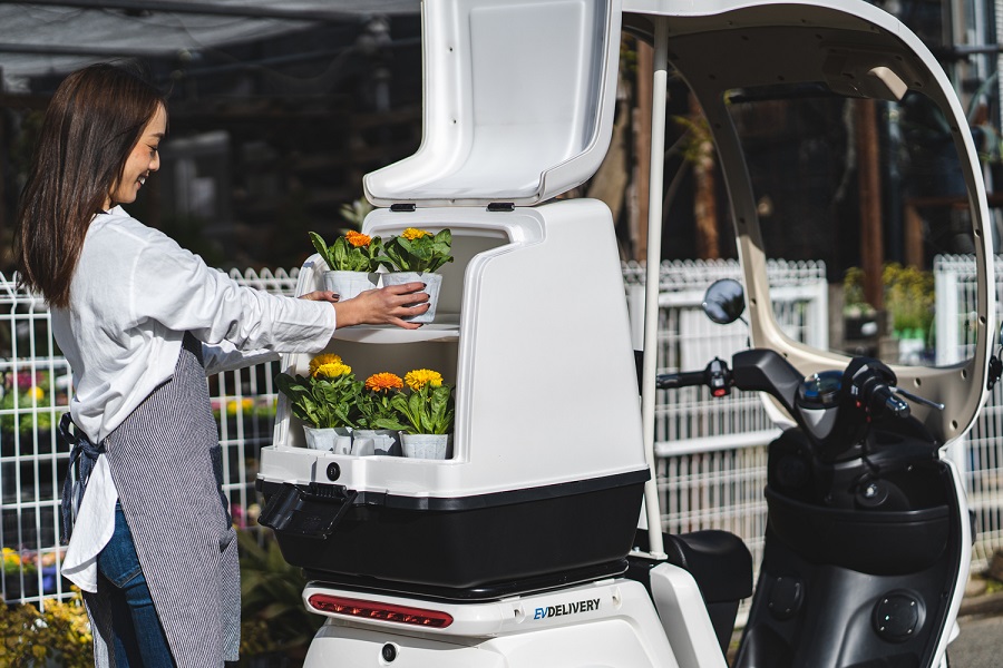 「EV DELIVERY」原付登録モデル（画像：ブレイズ）