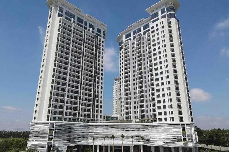 2021年7月から入居を開始した、ビンズン省にある東急の分譲マンション「ソラ・ガーデン2」（画像：東急）