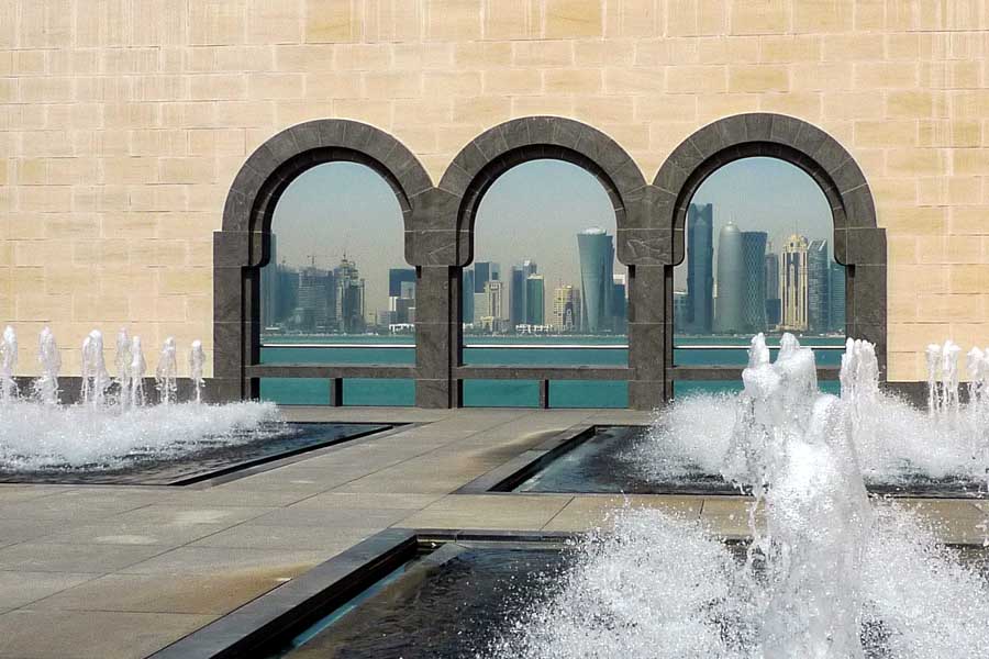 カタールの風景（画像：写真AC）