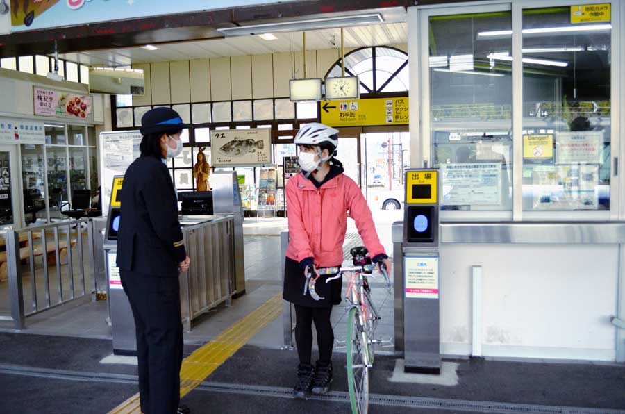 紀勢本線「サイクルトレイン」利用イメージ（画像：JR西日本）