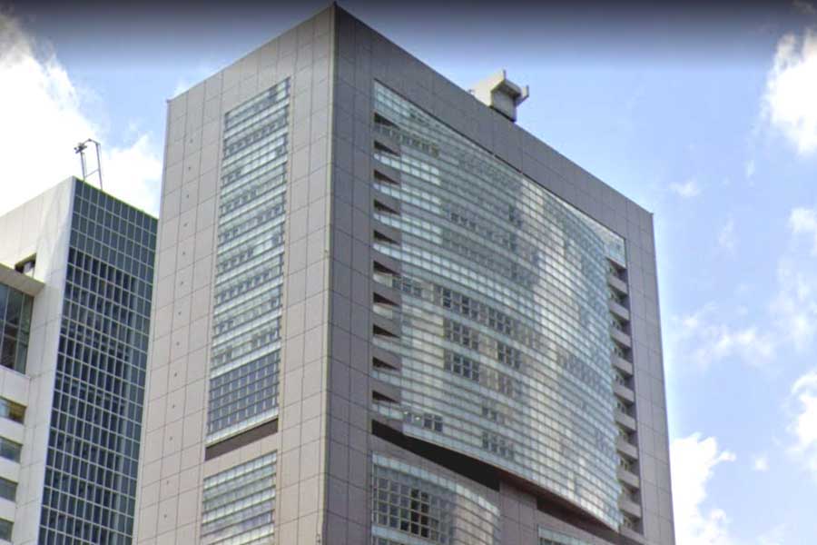 東京都渋谷区にあるJR東日本本社ビル（画像：(C)Google）