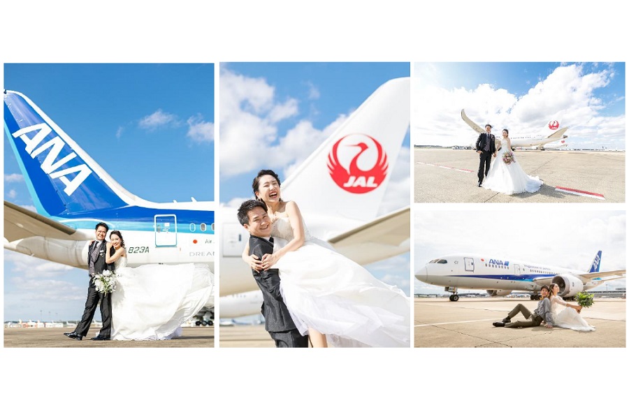 成田空港フォトウェディングのイメージ（画像：GPA）