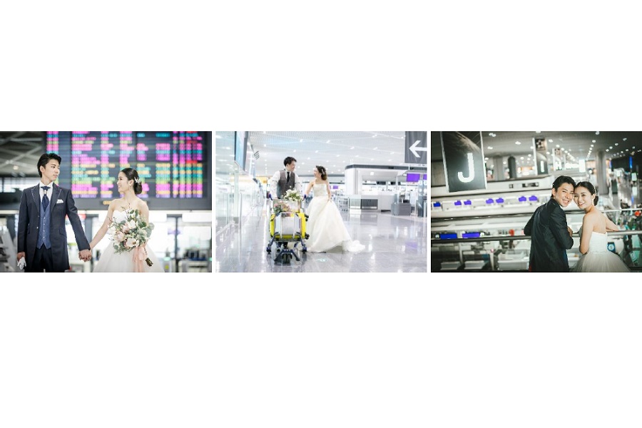 成田空港フォトウェディングのイメージ（画像：GPA）