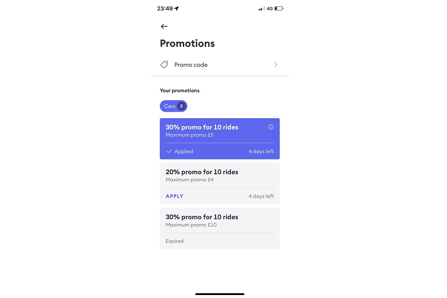 乗換案内アプリ「シティマッパー」画面、プロモーション表示（画像：鳴海汐）
