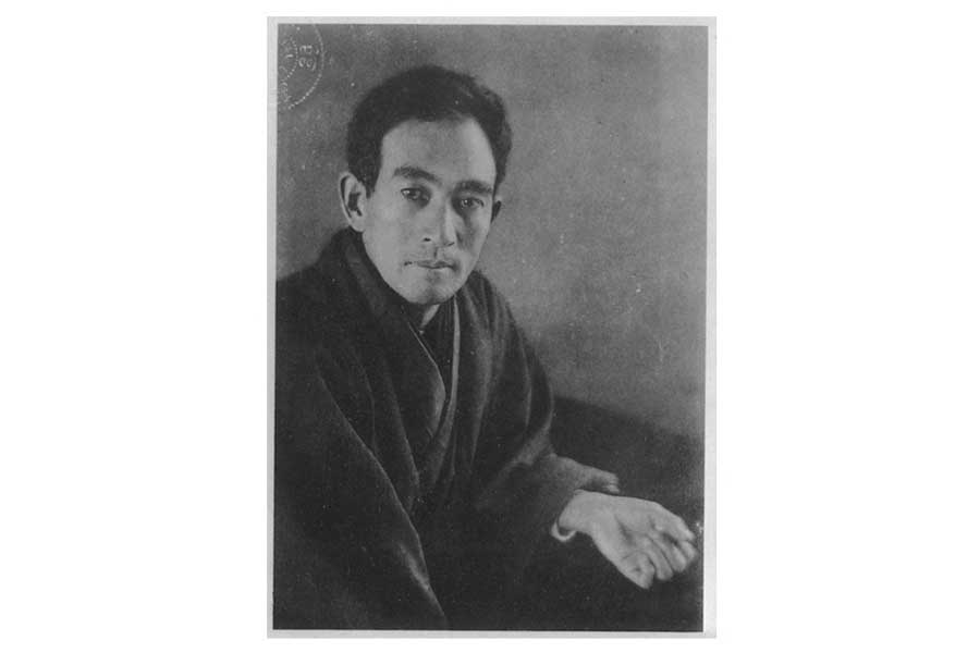 志賀直哉。「近代日本人の肖像」より（画像：国立国会図書館）