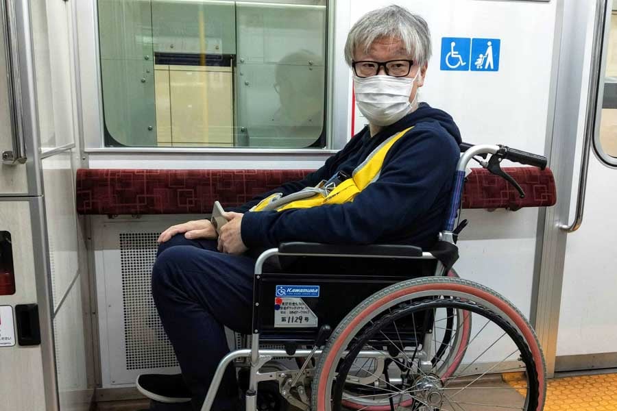 車いす用のスペースなら安心（画像：増田剛己）
