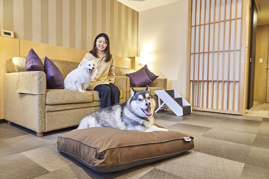 愛犬と過ごせる「inumo芝公園 by Villa Fontaine」（画像：住友不動産ヴィラフォンテーヌ）