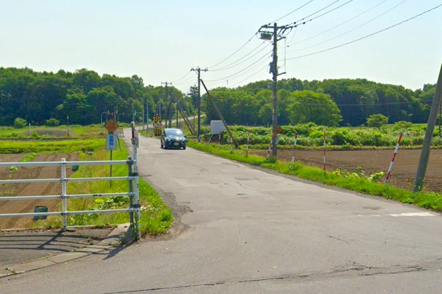 名寄高校駅周辺の風景（画像：（C）Google）