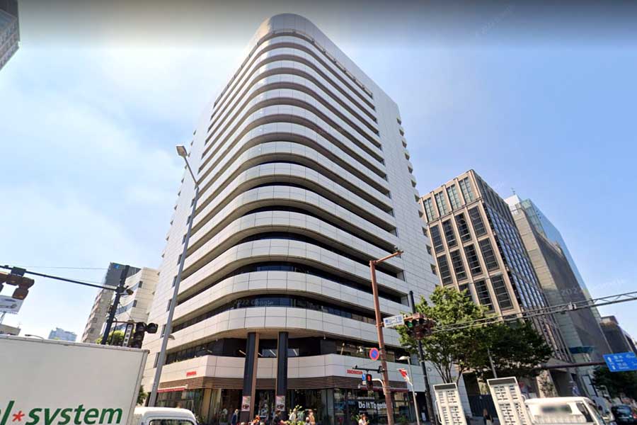 東京港区にある本田技研工業の本社（画像：(C)Google）