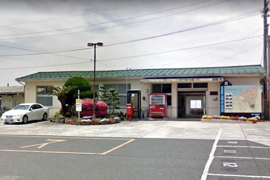 リニューアル前の大山口駅(画像:(C)Google)