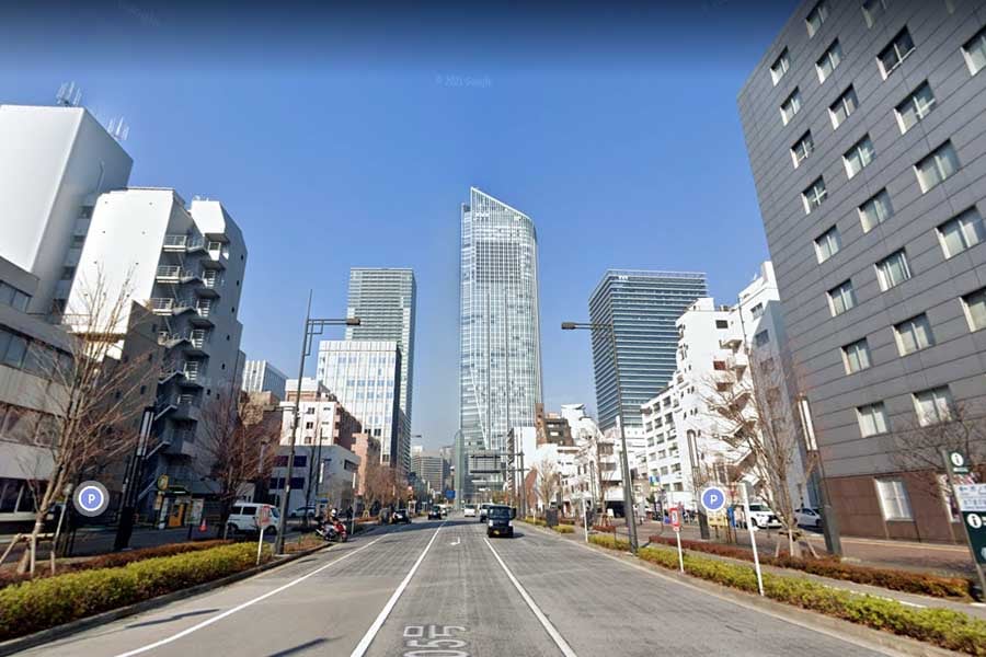 マッカーサー通り（画像：(C)Google）