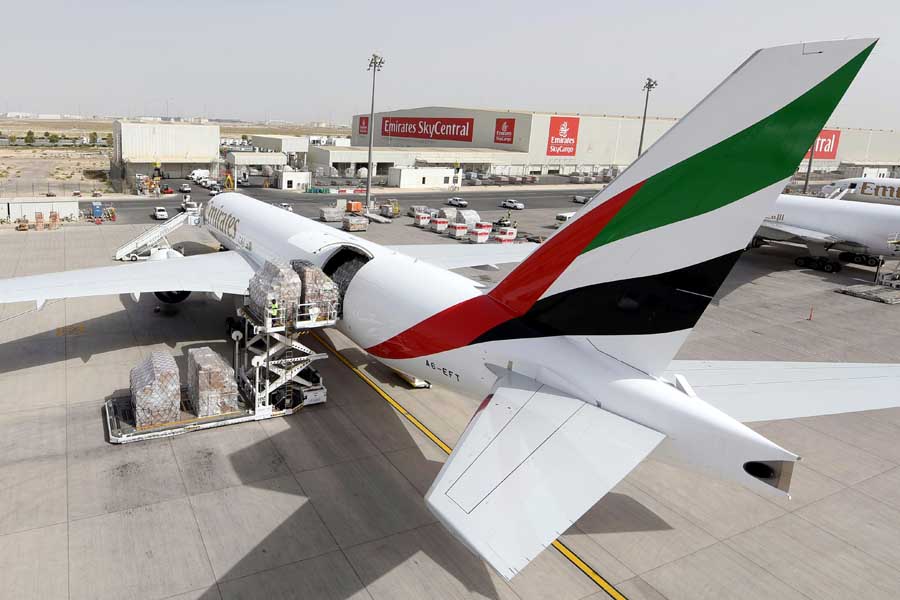 エミレーツ航空貨物部門のエミレーツスカイカーゴ（画像：エミレーツ航空）