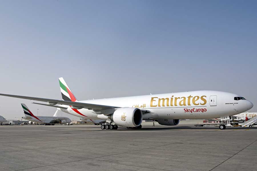 エミレーツ航空貨物部門のエミレーツスカイカーゴ（画像：エミレーツ航空）