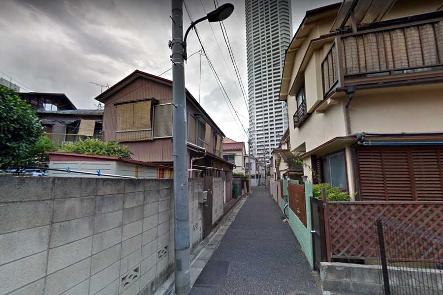 住宅密集地のイメージ（画像：(C)Google）