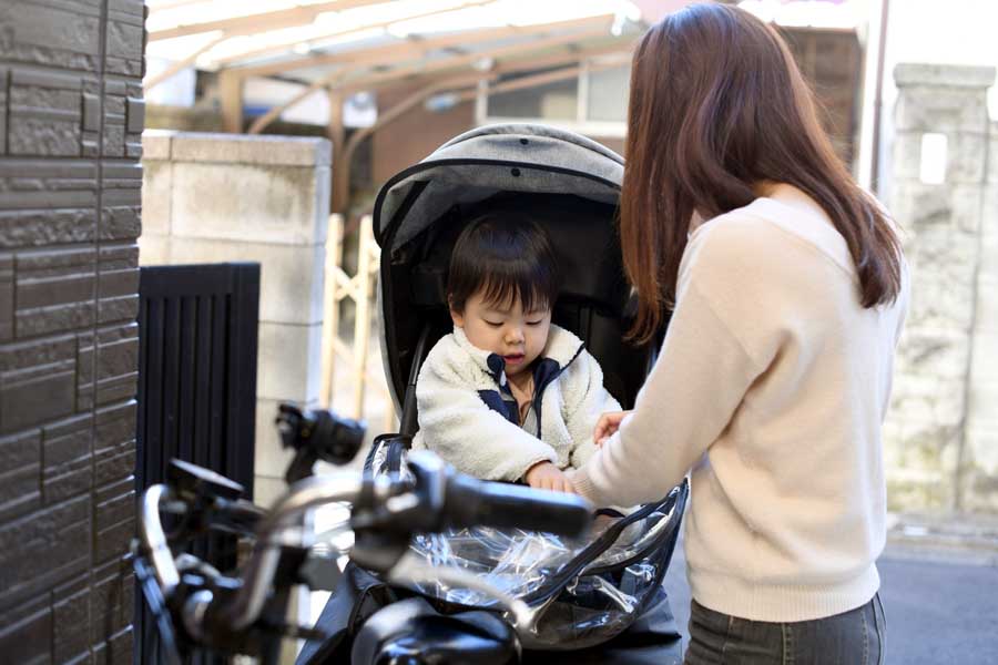 子ども乗せ自転車のイメージ（画像：写真AC）