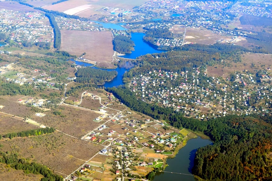 ウクライナの空撮（画像：写真AC）