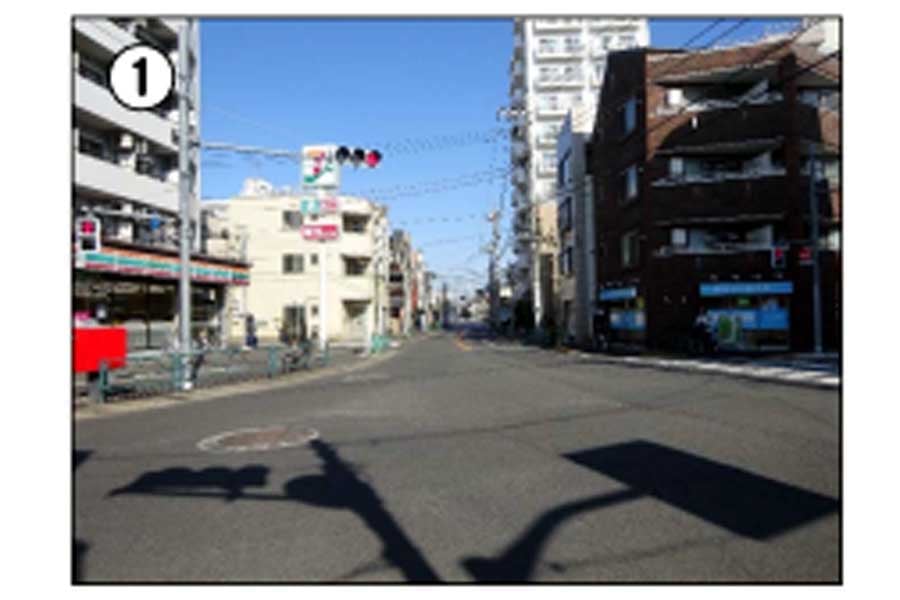 拡幅が進められている西荻窪の北銀座通り（画像：杉並区）