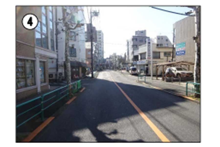 拡幅が進められている西荻窪の北銀座通り（画像：杉並区）