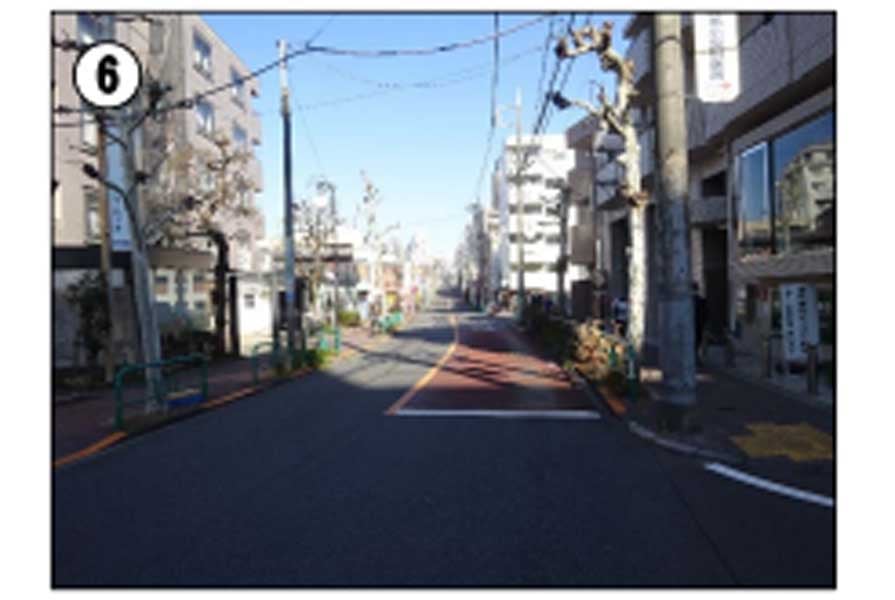 拡幅が進められている西荻窪の北銀座通り（画像：杉並区）