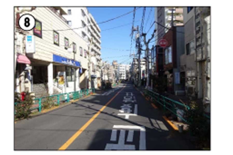 拡幅が進められている西荻窪の北銀座通り（画像：杉並区）