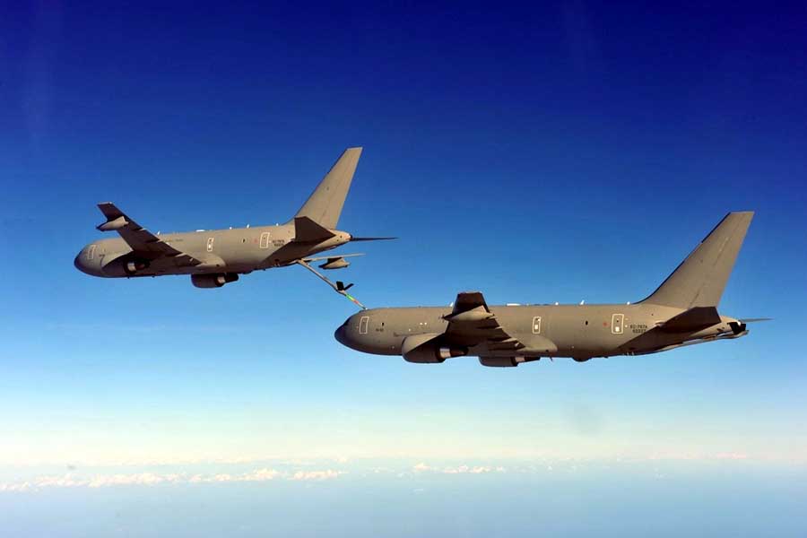 軍用機の分野でも活躍する767シリーズ（画像：Boeing）