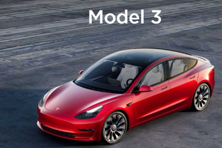 タイで最も売れたEV車のひとつであるテスラ「Model3」（画像：Tesla）