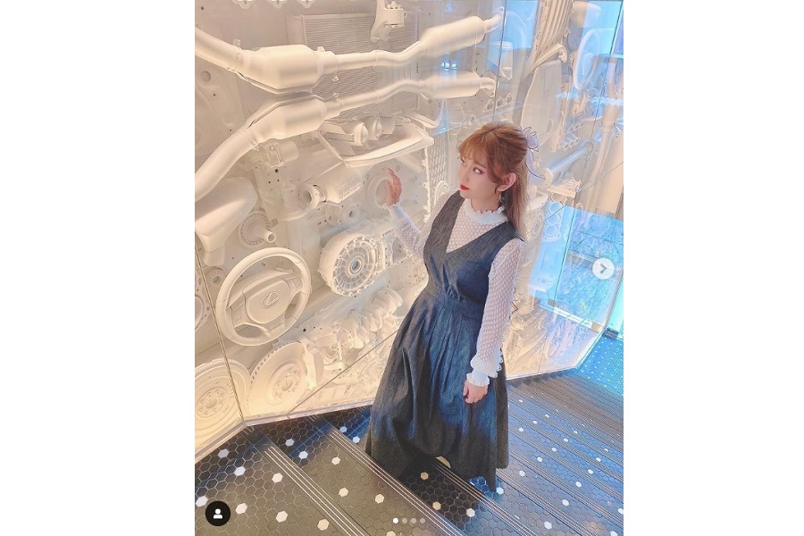 若い女性にも人気の「INTERSECT BY LEXUS」（画像：インスタグラムID：thimi_gh）
