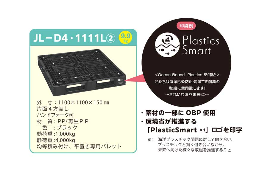 リサイクルパレット（画像：ポーラ）