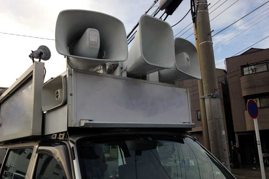 選挙カー（画像：写真AC）
