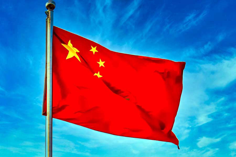 中国国旗（画像：写真AC）