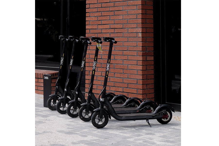 SWINGの電動キックボード（画像：SWING）