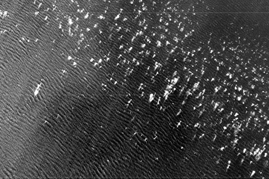 1963年頃の幕張豊砂駅建設予定地（画像：国土地理院）