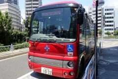 【画像】ラッピングもカワイイ！ 中央区のコミュニティーバス「江戸バス」を画像で見る（15枚）