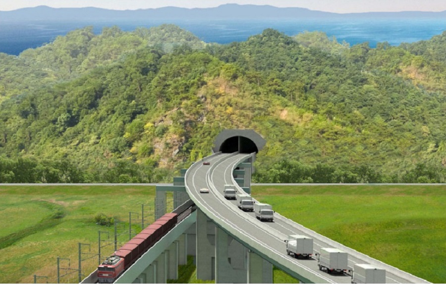 国土造りプロジェクト構想「津軽海峡トンネルプロジェクト」より（画像：日本プロジェクト産業協議会 国土・未来プロジェクト研究会）