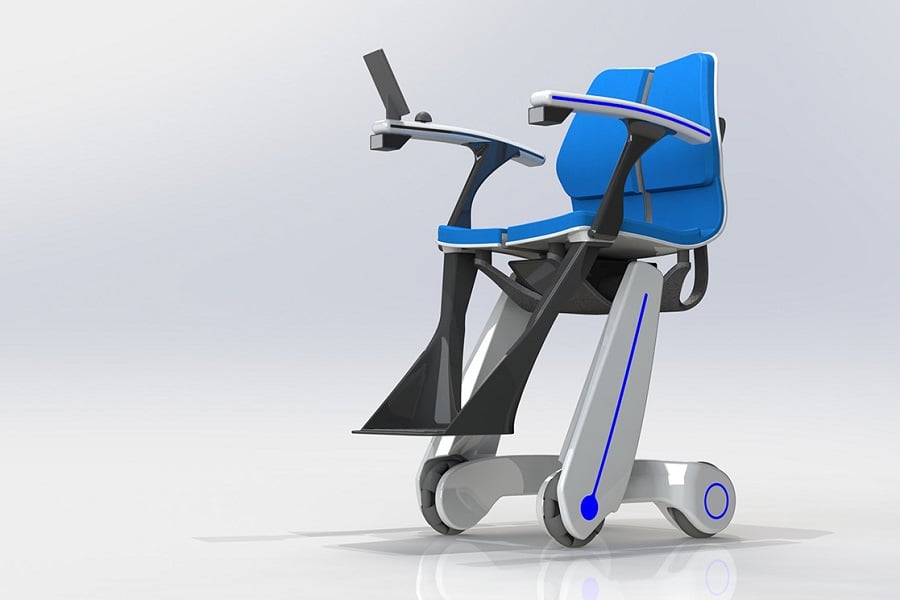 次世代型電動車椅子「TRANSELLA（トランセラ、仮称）」（画像：LIFEHUB）