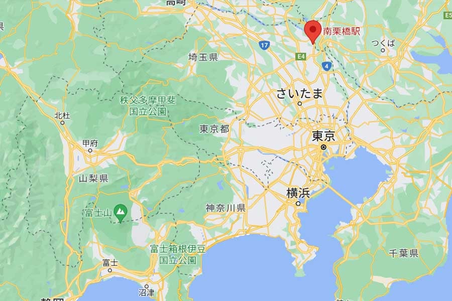 南栗橋駅（画像：(C)Google）