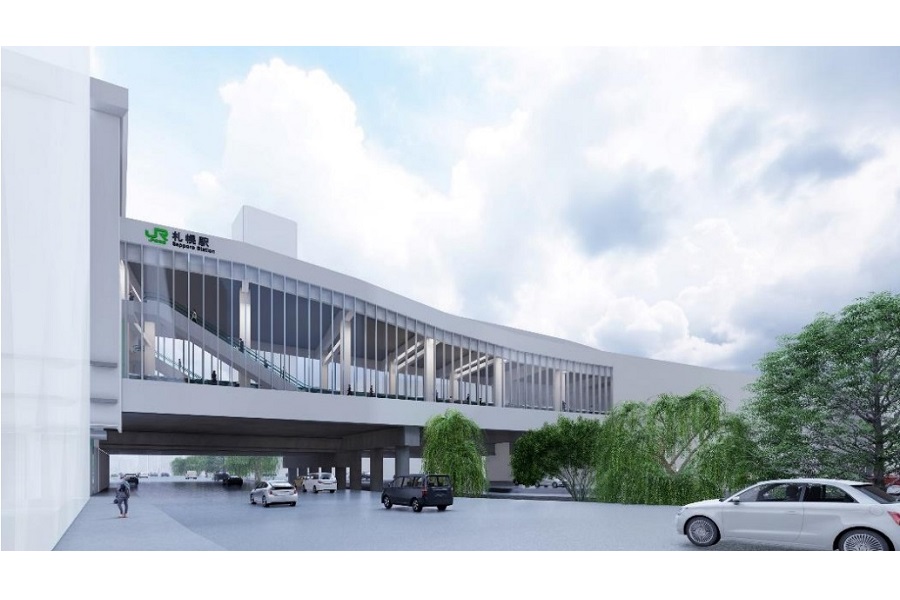 駅舎デザイン（画像：JR北海道）