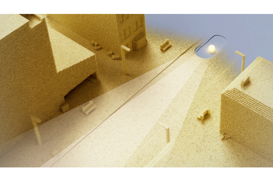 EX90に搭載される「超最新安全デバイス」のイメージ（画像：ボルボ）